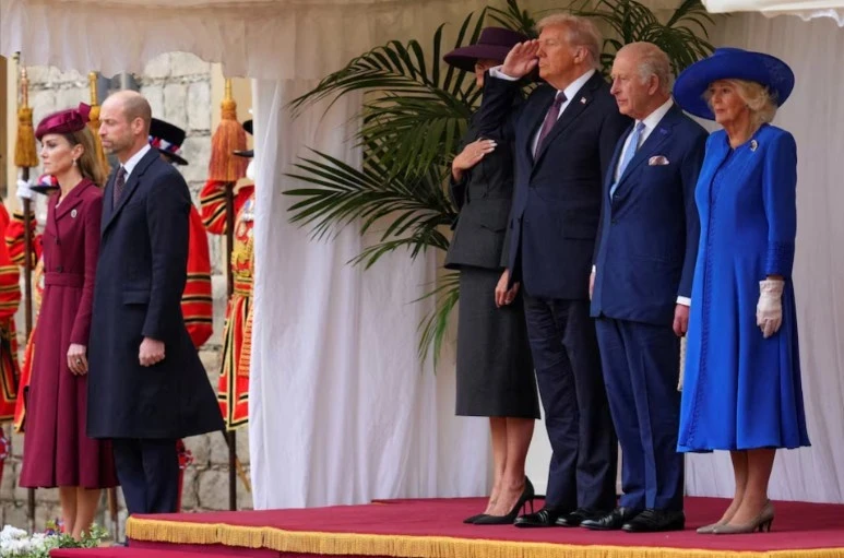 Невиданная помпа и массовые протесты. Как Дональда Трампа встретили в Лондоне