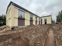 В Ысык-Атинском районе строится спортзал