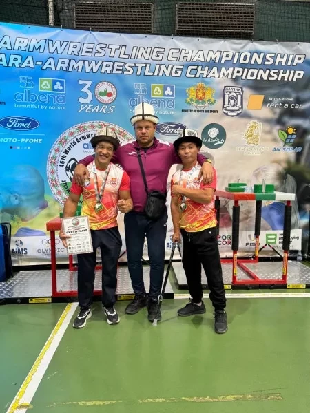 Бишкекские парармрестлеры стали победителями на чемпионате мира