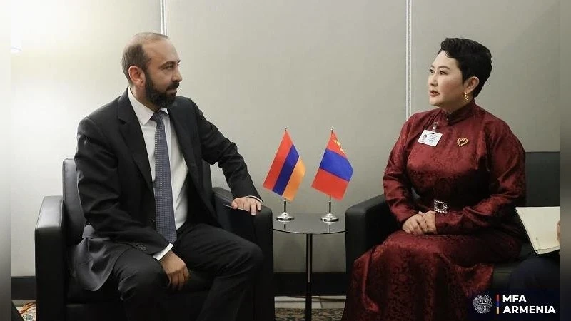 Министры иностранных дел Армении и Монголии встретились в Нью-Йорке. Видео