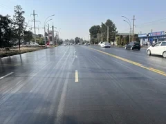 В Ошe завершен ремонт улиц Раззакова, Гагарина, Шамшиева и Достук