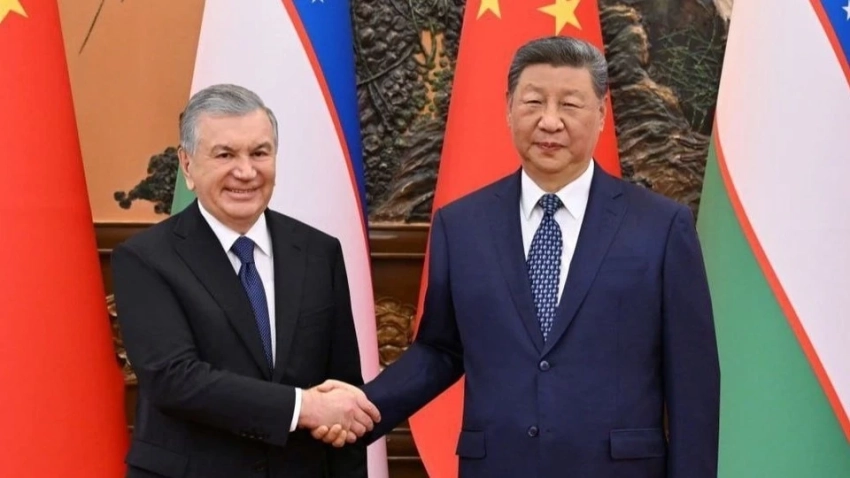 Главы Узбекистана и Китая обсудили укрепление отношений двух стран
