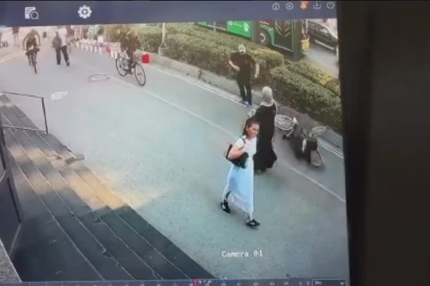 Пешеход нарочно сшиб ребенка на велосипеде, мальчик получил травмы