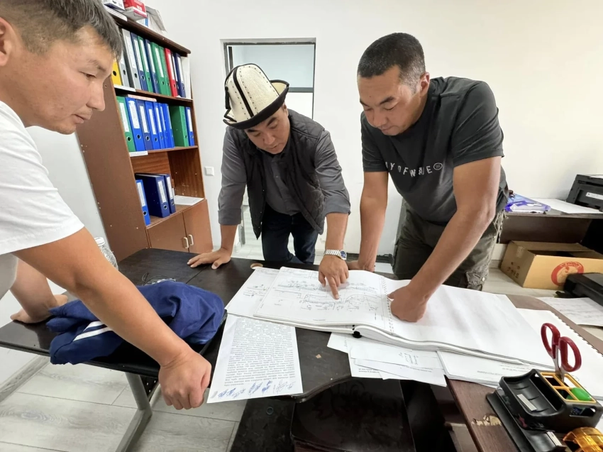 В Нарыне началась реконструкция улицы Ленина