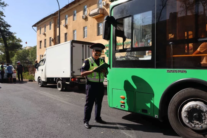 МВД: В Бишкеке проходит двухмесячный рейд «Общественный транспорт»