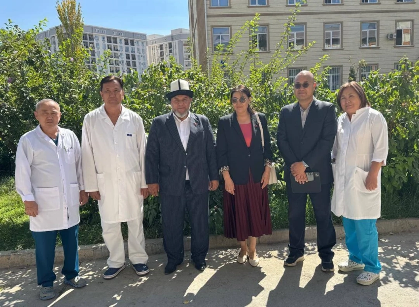 НЦОМиД получил гуманитарную помощь из Южной Кореи