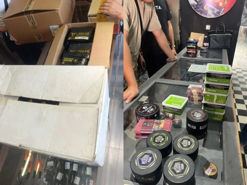 В Оше выявлена незаконная табачная продукция для кальяна