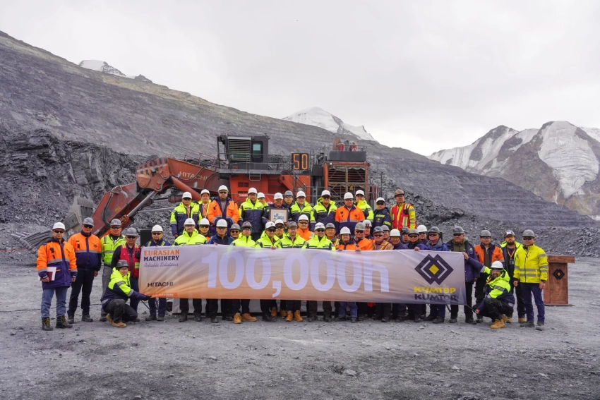 Месторождение Кумтор посетил вице-президент Hitachi