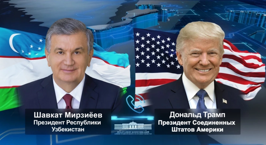 Шавкат Мирзиеев пригласил Дональда Трампа совершить официальный визит в Узбекистан