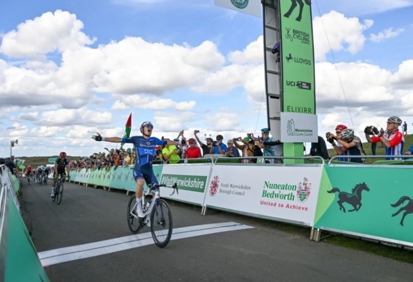 Romain Grégoire выиграл 4-й этап "Тура Британии" и возглавил общий зачёт