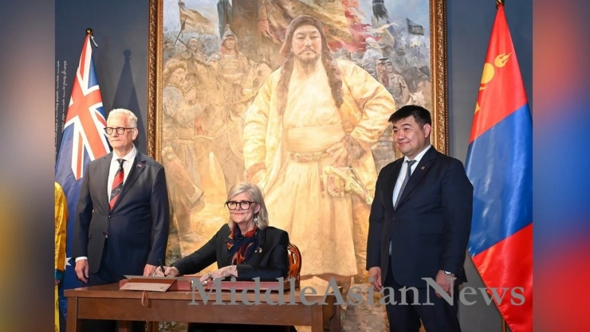 Генерал-губернатор Содружества Австралии посетила Национальный музей «Чингисхан» перед возвращением домой. Видео