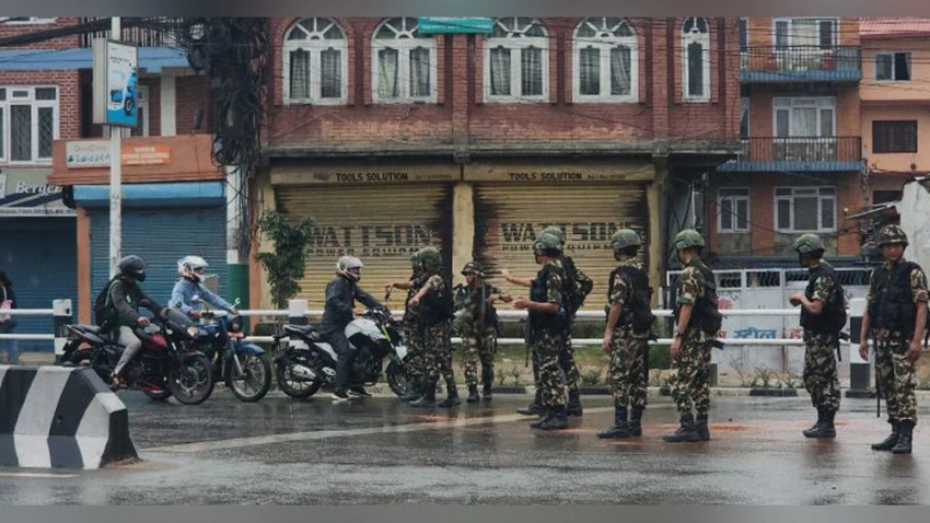 В Непале до 11 сентября объявлен комендантский час