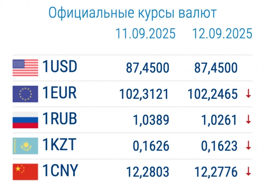 Рубль продолжает падать. Курс валют в коммерческих банках 12 сентября