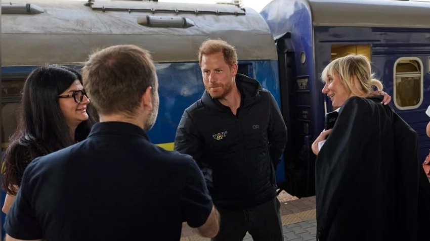 Принц Гарри приехал в Киев