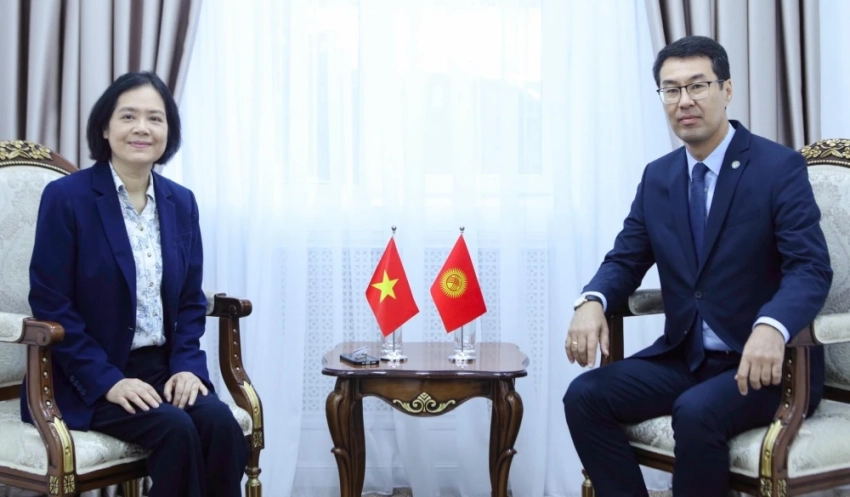 Посол Вьетнама Фам Тхай Ньы Май завершает свою дипмиссию в Кыргызстане