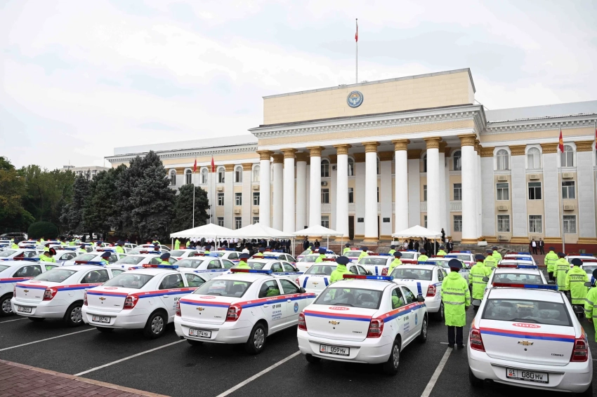 ГУОБДД МВД КР передали 150 автомобилей