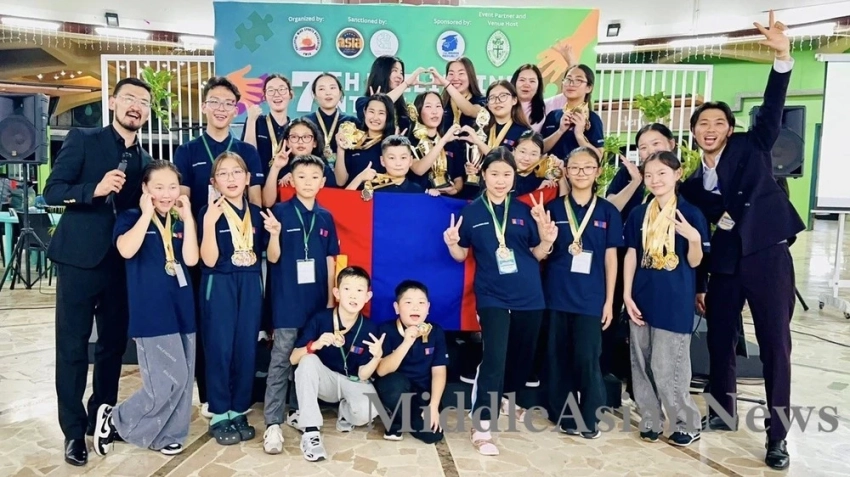 Монгольские дети произвели фурор на Филиппинах