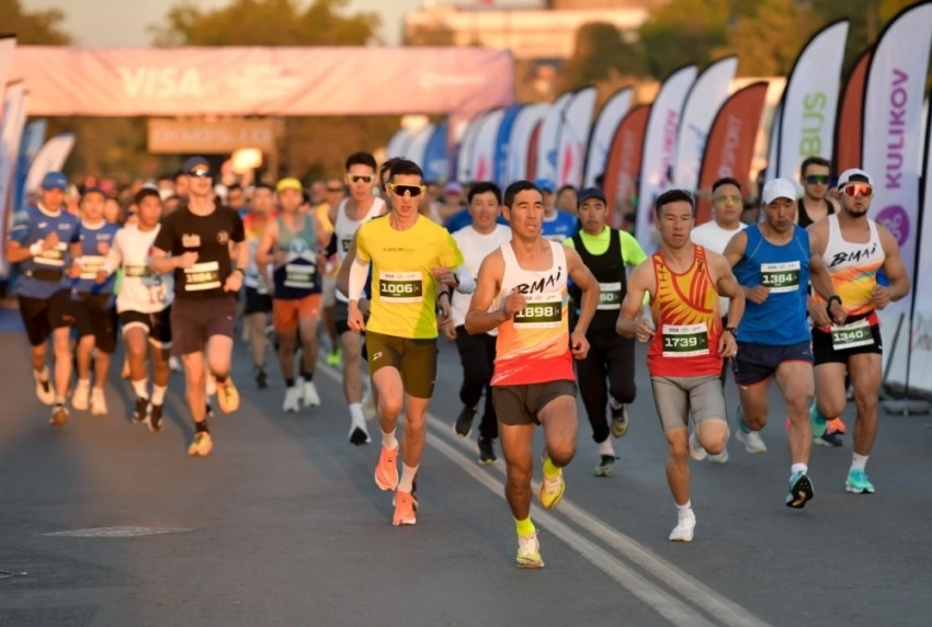 В Бишкеке прошёл Bishkek Snow Leopard Run