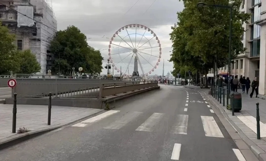 Брюссель на один день отказался от автомобилей