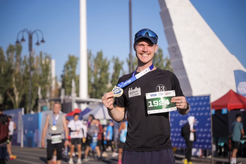 Туризм на бегу: как иностранцы приняли участие в забеге Bishkek Snow Leopard Run