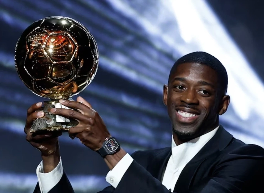 Оусман Дембеле выиграл "Золотой мяч"-2025