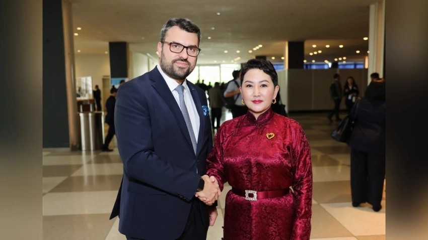 Батцэцэг встретилась со своим болгарским коллегой