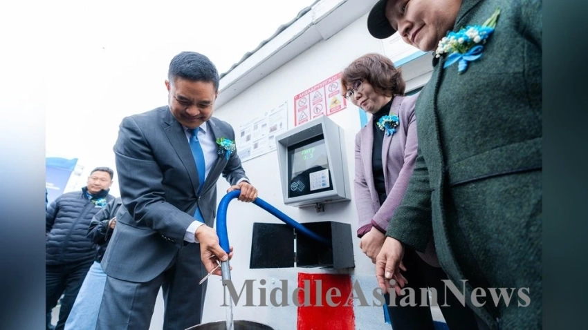 Американцы в очередной раз протянули руку помощи жителям Улан-Батора питьевой водой