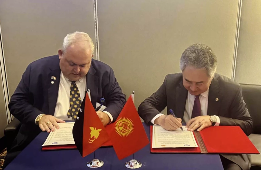 Установлены дипломатические отношения между Кыргызстаном и Папуа – Новой Гвинеей