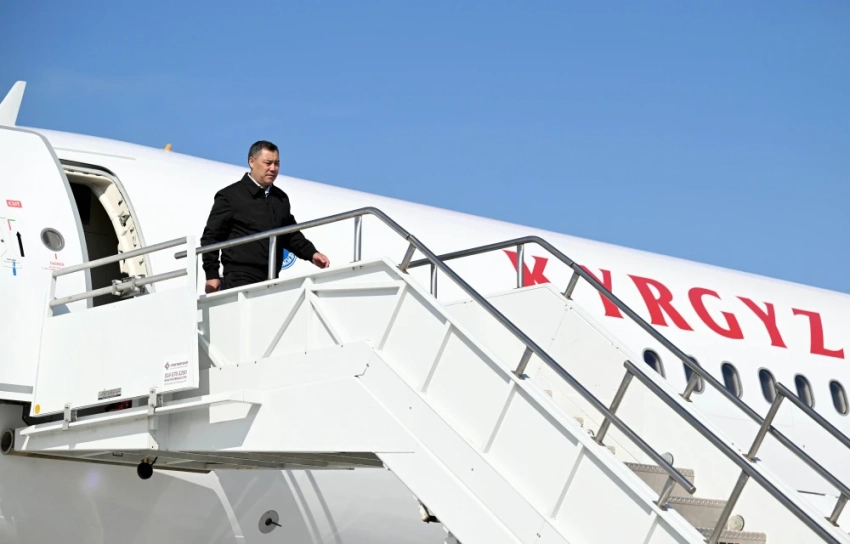 Садыр Жапаров вернулся из Нью-Йорка. Фотоотчет о визите