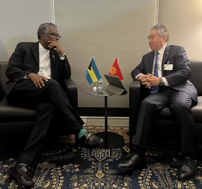 Кыргызстан установил дипломатические отношения с Содружеством Багамских Островов