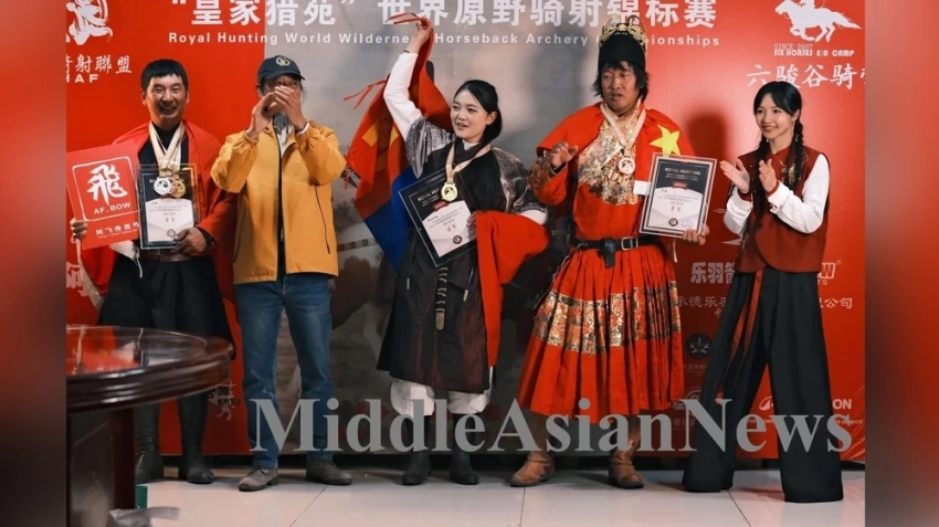 Монгольские конные лучники забрали большинство трофеев на ЧМ в КНР. Фото