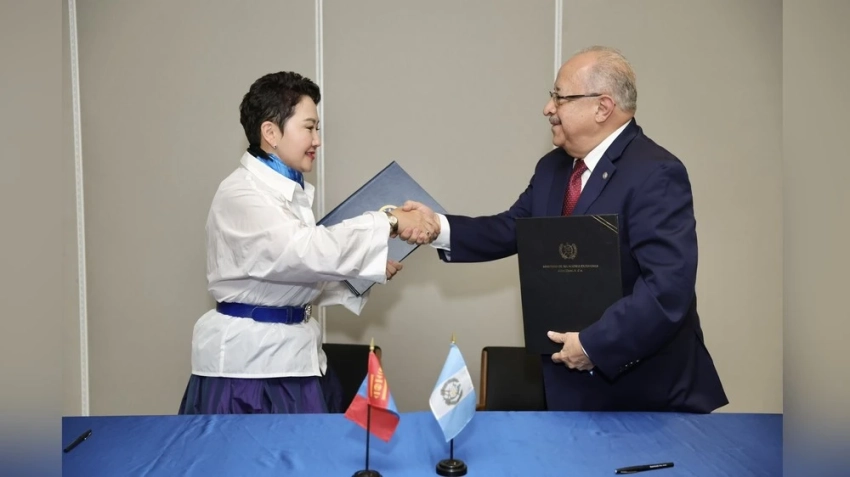 Монголия и Гватемала подписали меморандум о взаимопонимании
