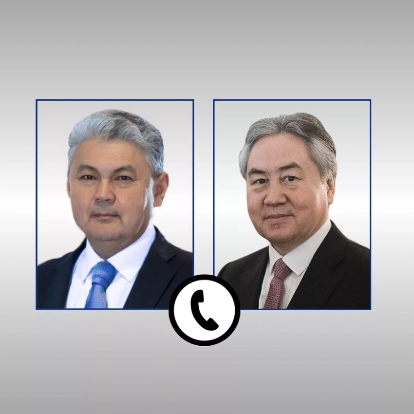 Главы МИД Казахстана и Кыргызстана провели телефонный разговор