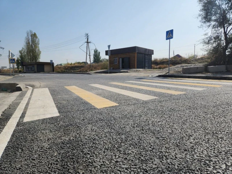 В Бишкеке достроили и открыли новую дорогу