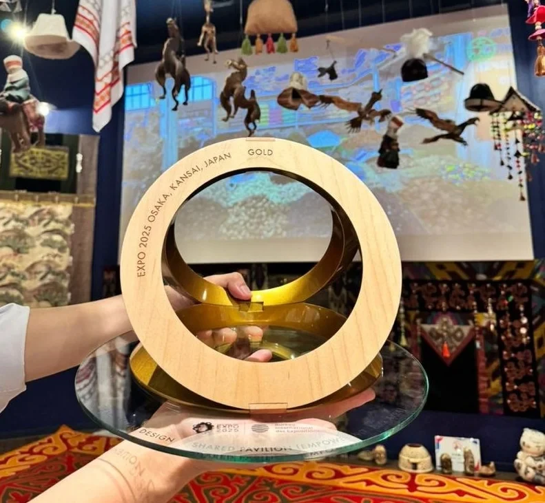 Национальный павильон Кыргызстана удостоился Gold Award на выставке в Японии