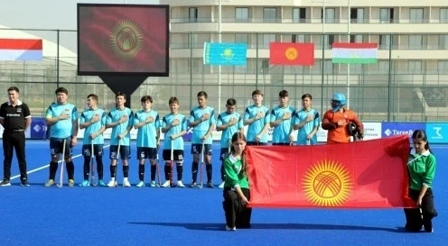Сборная Кыргызстана по хоккею на траве участвует в чемпионате ЦА