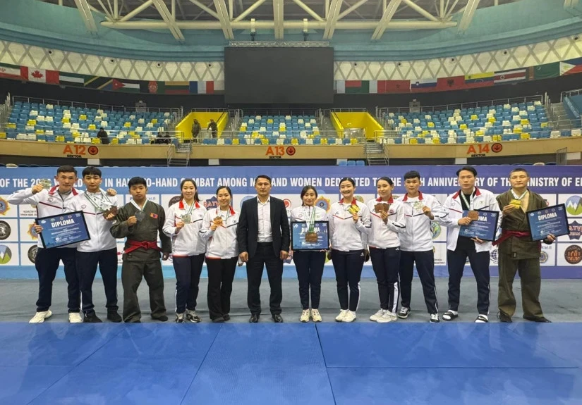 Монгольские спортсмены завоевали 13 медалей на Кубке мира в Астане