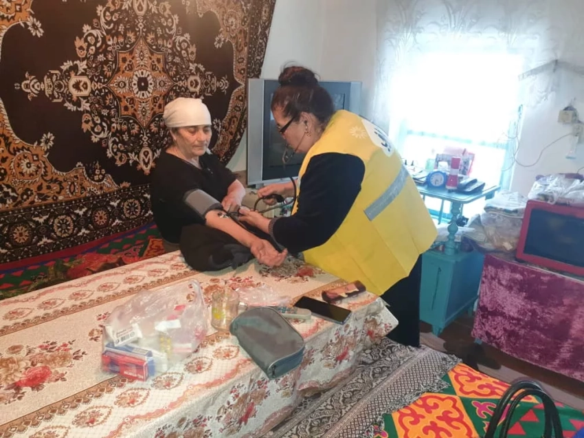 В Кыргызстане 867 социальных работников оказывают услуги на дому 9 458 гражданам пожилого возраста