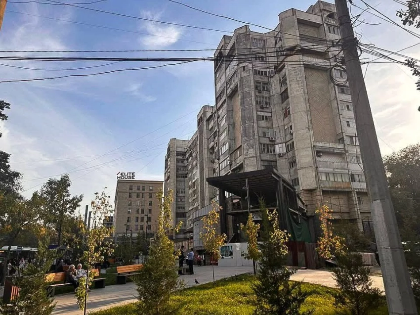 В центре Бишкека приостановлено незаконное строительство