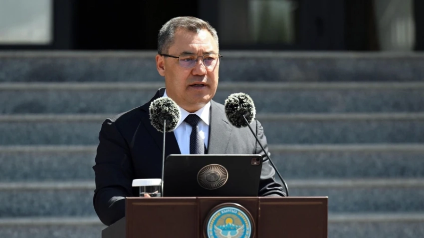 Садыр Жапаров: Для кыргызов флаг всегда был не просто символ