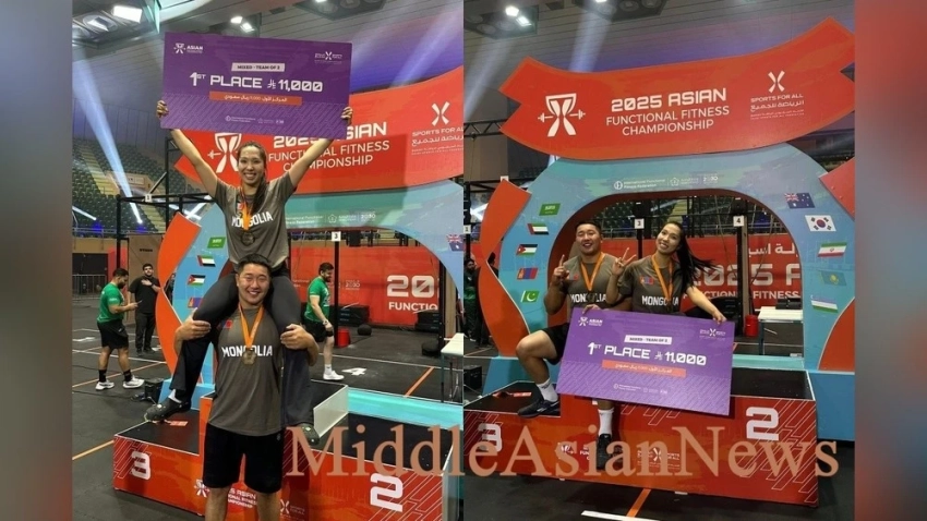 Монгольские спортсмены стали чемпионами Азии по Функциональному Многоборью