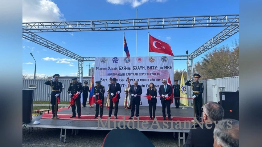 В Монголии открылся первый завод по производству боеприпасов. Видео
