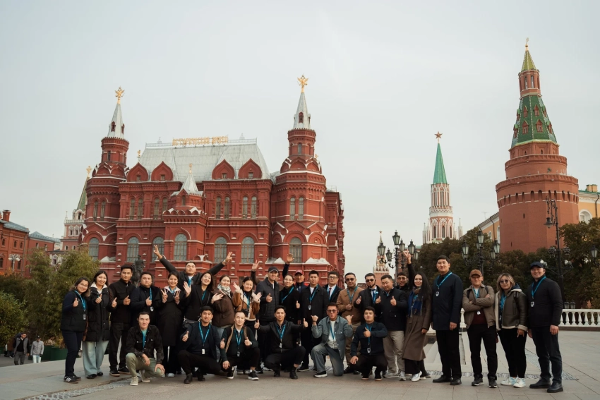 Лидеры молодежных организаций из Кыргызстана посетили Москву в рамках проекта «Узнай Россию»
