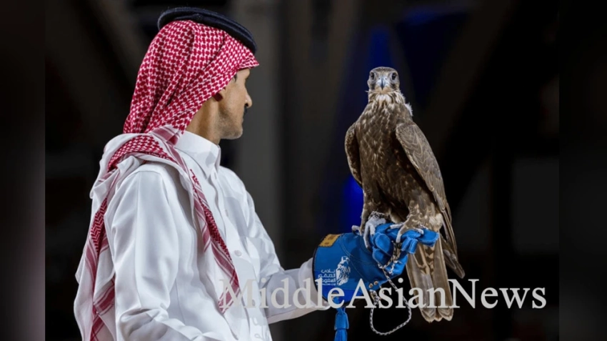 Монгольский сокол продан за рекордные 650 000 саудовских реалов на выставке в Саудовской Аравии