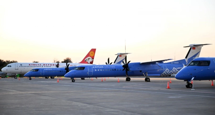 «Аэропорты Кыргызстана» потратили $93,5 млн на развитие сферы авиаперевозок