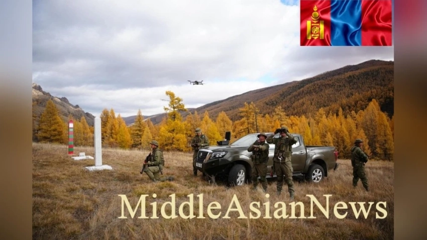 Пограничники с помощью дрона обнаружили нарушителя, пересекавшего границу со стороны Тывы на лошади