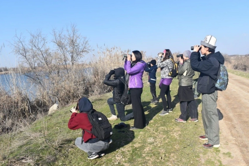 В ряде школ Кыргызстана открылись клубы любительской орнитологии