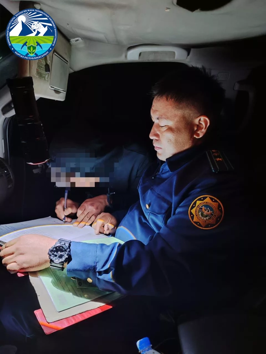 В Чуйской области задержаны нелегальные охотники