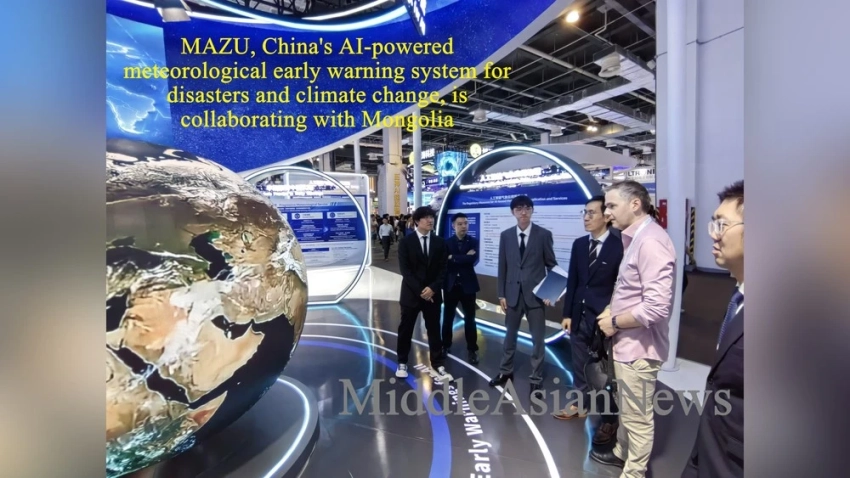 Система раннего предупреждения о стихийных бедствиях и климатических изменениях Китая сотрудничает с Монголией