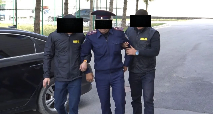 Задержан начальник ООБДД Нарынского РОВД